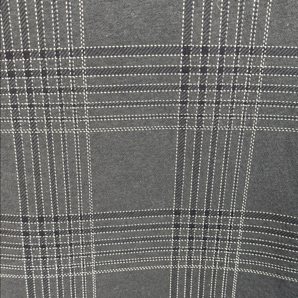 Blake Shelton Lands’ End Charcoal Plaid Shirt Jacket Medium 10-12 - Picture 9 of 16